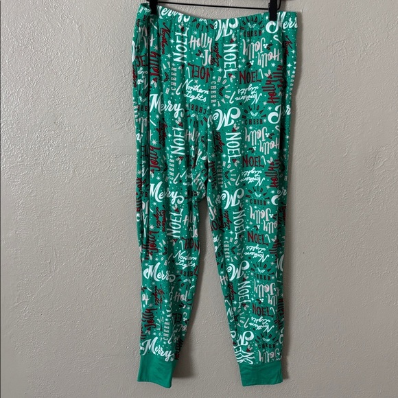 Joyspun Women’s Christmas Pajama Set Red Green Large (12-14) - Picture 4 of 6